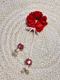 Red  Bandhani Scrunchy❤️