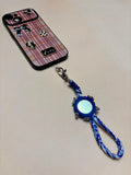 Blue Whirl – Handcrafted Mirror Mobile Sling