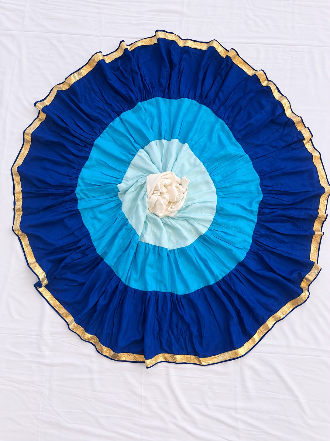 Neel Tarang – Blue Shades Flared Skirt 💙